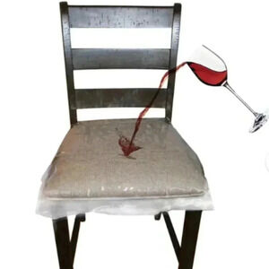 4pcs Chair Seat Covers Waterproof Dining Room Chair Covers